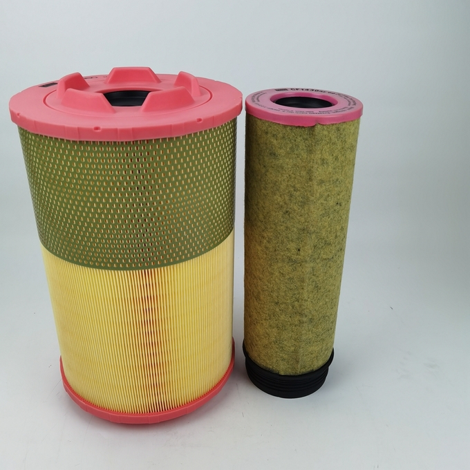 Resistencia de abrasión del elemento filtrante del filtro de aire del compresor de aire de 1631043500 tornillos 1