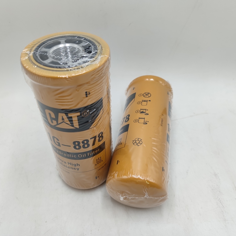 Quite el elemento filtrante de la lubricación de las impurezas del aceite, filtro de aceite del camión 1G-8878