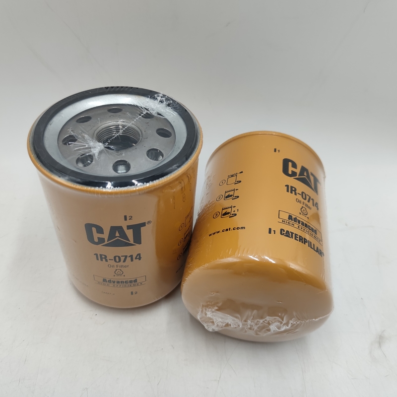 Elemento filtrante de aceite de lubricante de la eficacia alta 1R-0714 para el motor de coche