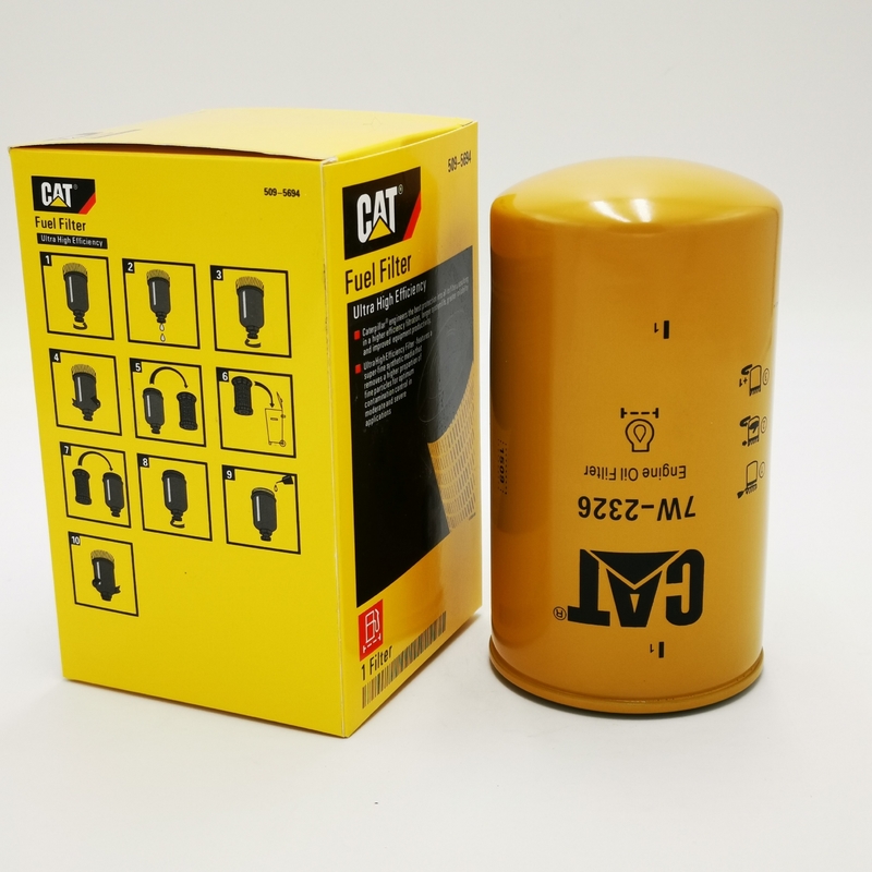 Las piezas del motor autos acarrean el filtro de aceite 7W-2326 7W-2327