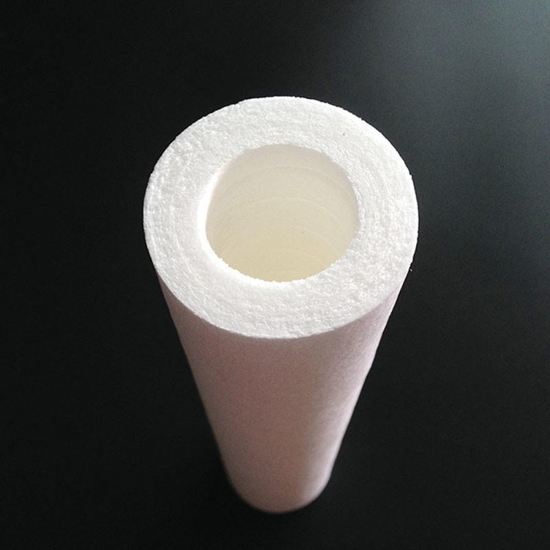 Filtro primario no oloroso Tratamiento del agua Fusión de filtro soplado Cartucho de filtro de algodón PP Instalación sencilla