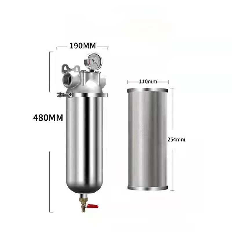 Filtros metalúrgicos de acero personalizados y cilíndricos para una precisión de filtración fina