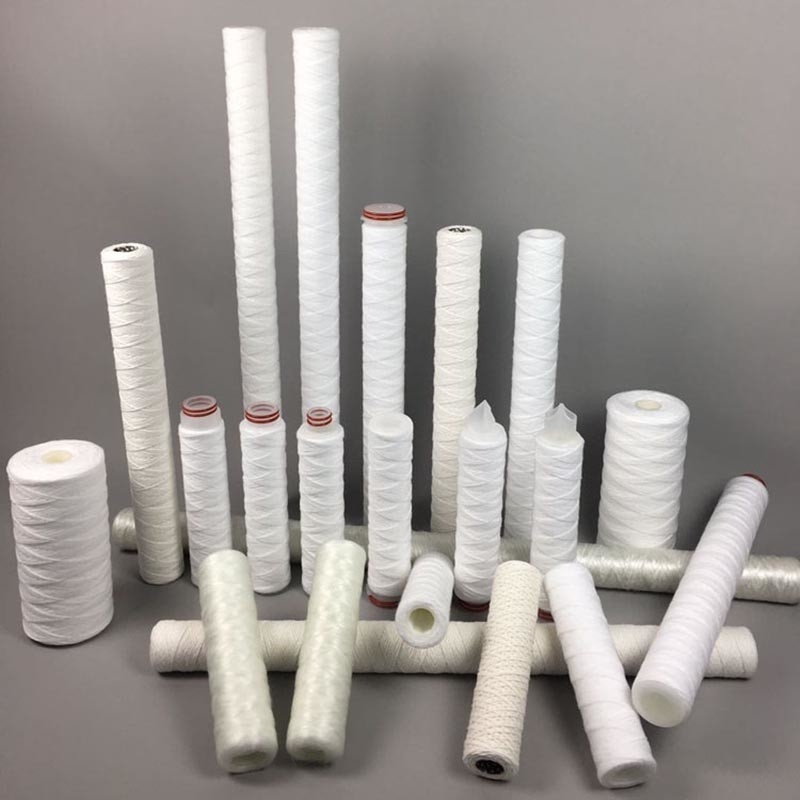 Embalaje Filtro de agua de polipropileno envuelto individualmente para el sistema de tratamiento de aguas residuales