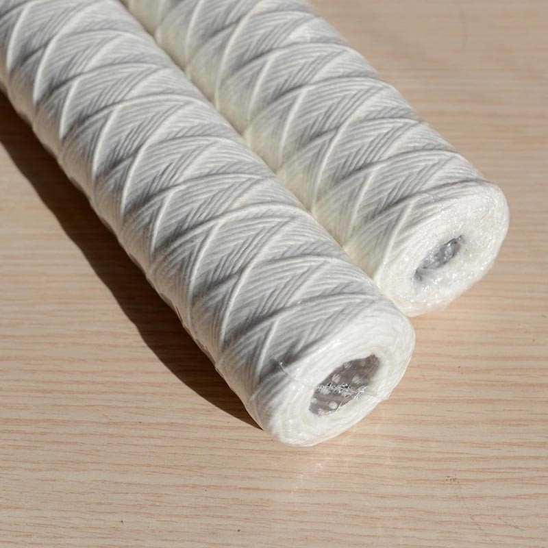 Embalaje Filtro de agua de polipropileno envuelto individualmente para el sistema de tratamiento de aguas residuales