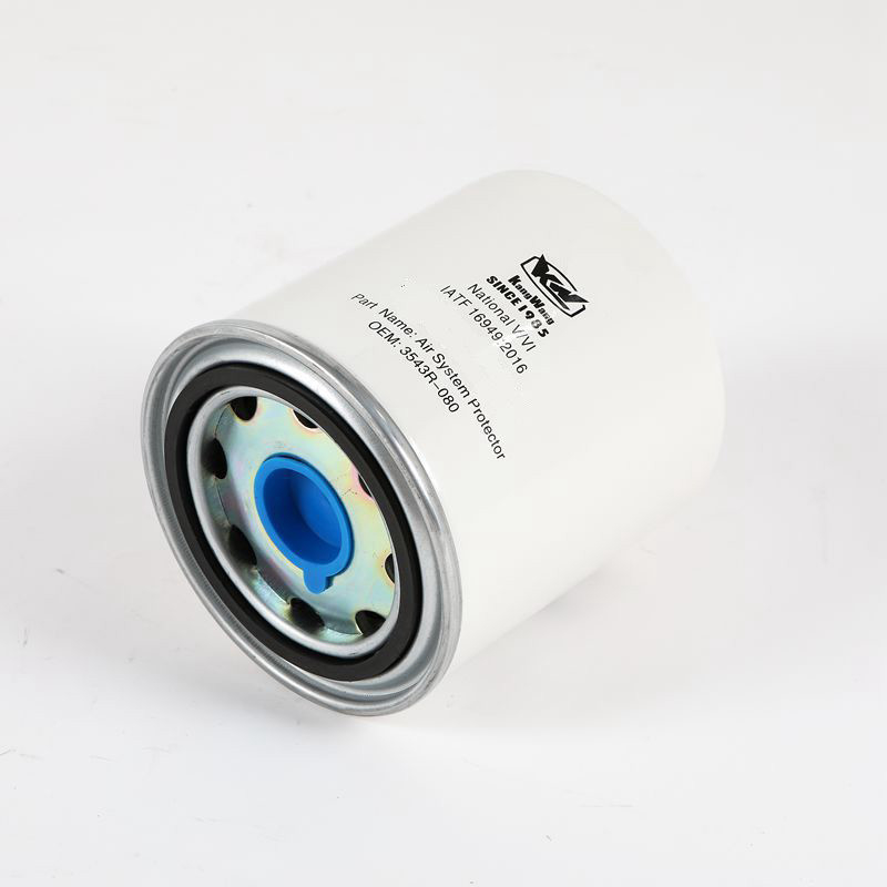 3543R-080 Filtro de combustible de camión de gran capacidad Función de filtración efectiva Filtro de aceite cartucho