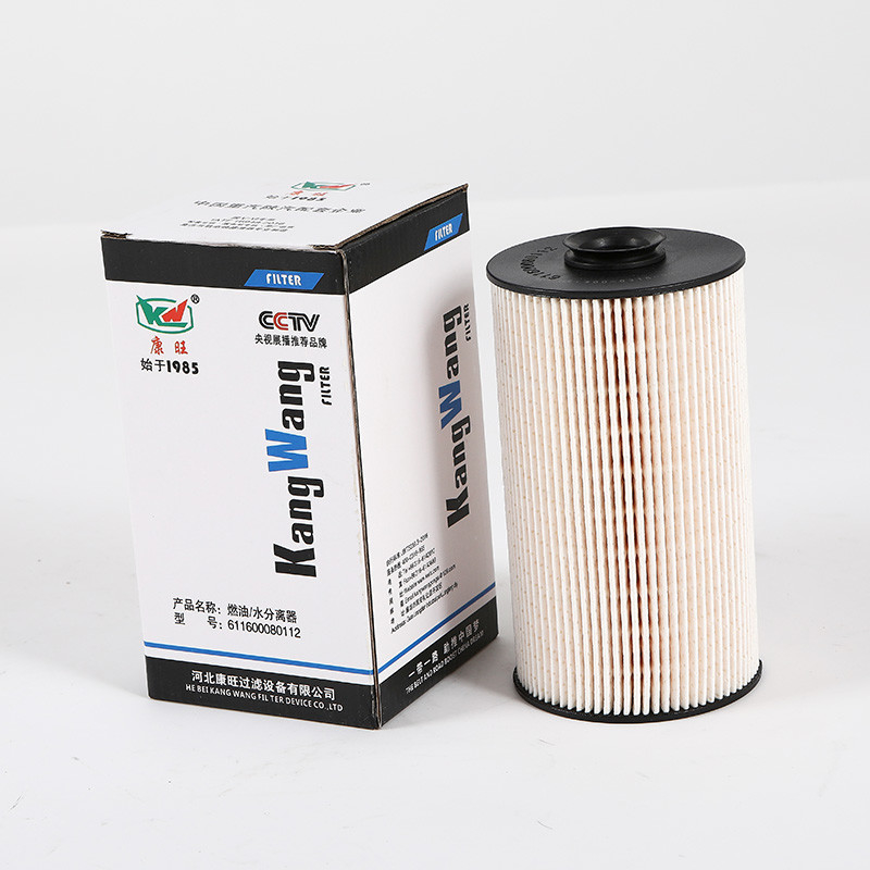 611600080112 Funcción filtro de aceite cartucho filtro de combustible para camiones pesados de Hebei