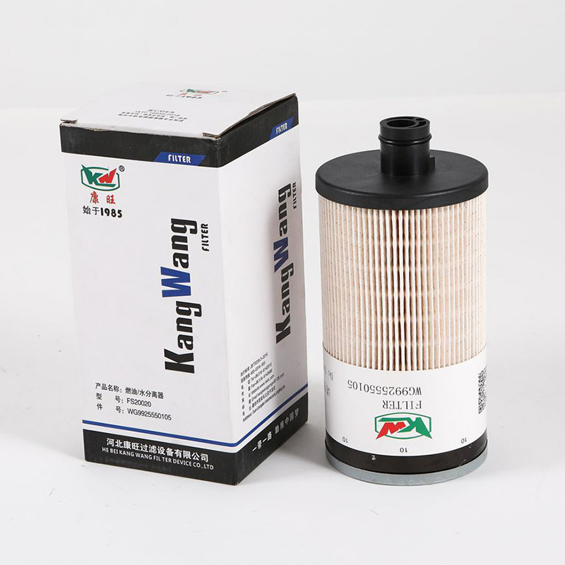 WG9925550105 Filtro de combustible para camiones de origen Hebei para una filtración efectiva en camiones