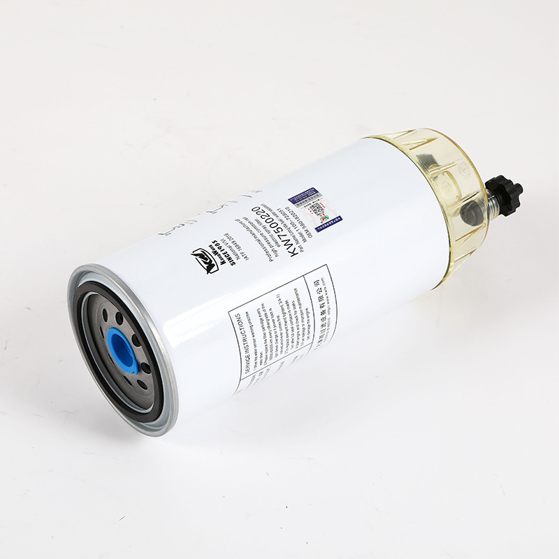 Posición de rotación del filtro de separación de agua y combustible para sistemas de motores KW7500220