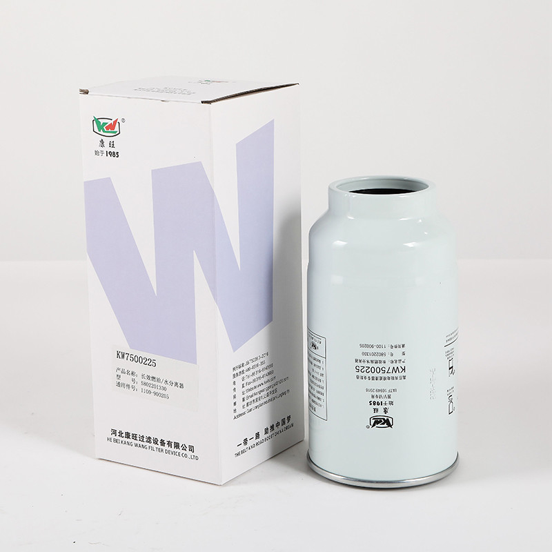 KW7500225 Cartucho separador de agua y combustible para maquinaria de construcción para sistemas hidráulicos y de lubricación