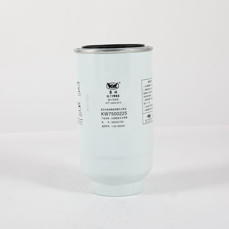 KW7500225 Cartucho separador de agua y combustible para maquinaria de construcción para sistemas hidráulicos y de lubricación