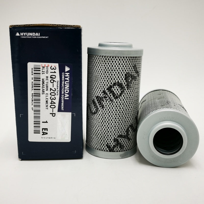 Nuevo producto 2025 Excavadora filtro hidráulico con eficiencia de filtración del 99% y temperatura de funcionamiento de -40°C a 100°C