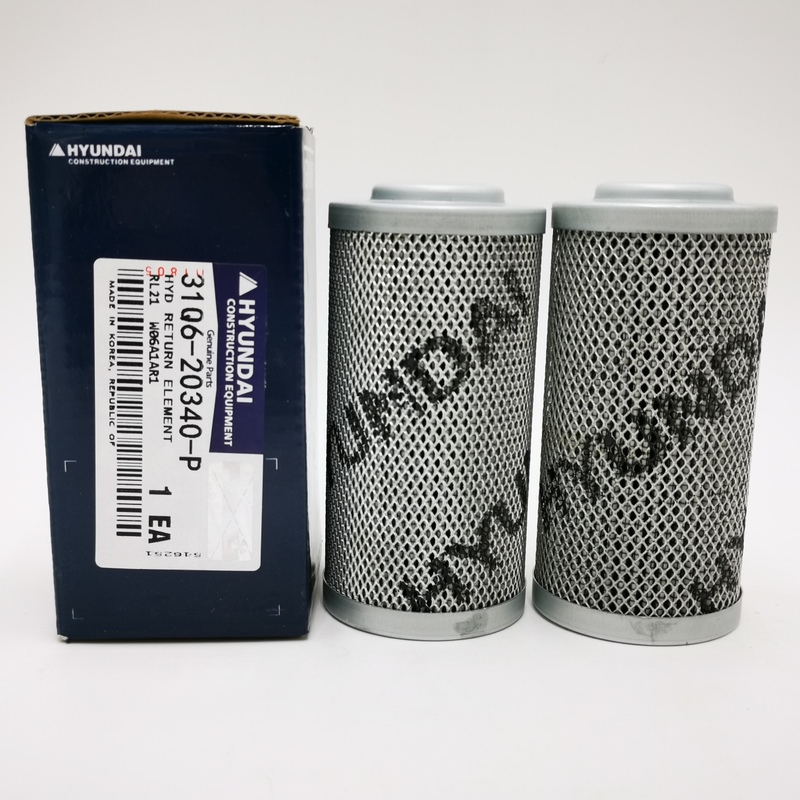 Nuevo producto 2025 Excavadora filtro hidráulico con eficiencia de filtración del 99% y temperatura de funcionamiento de -40°C a 100°C