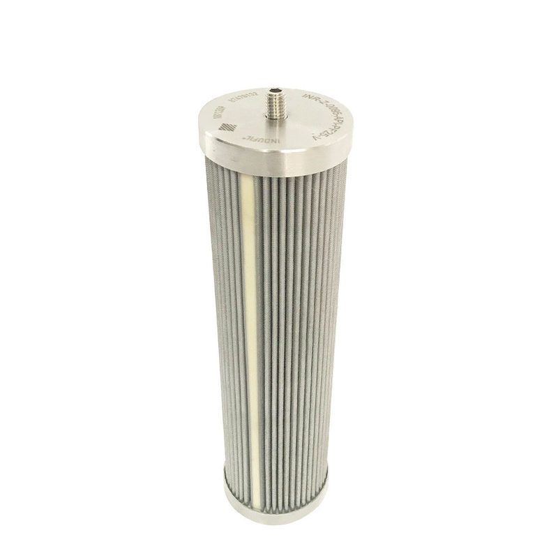 Material del acero de Filtro hidraulico Stainless del excavador del plegamiento del OEM