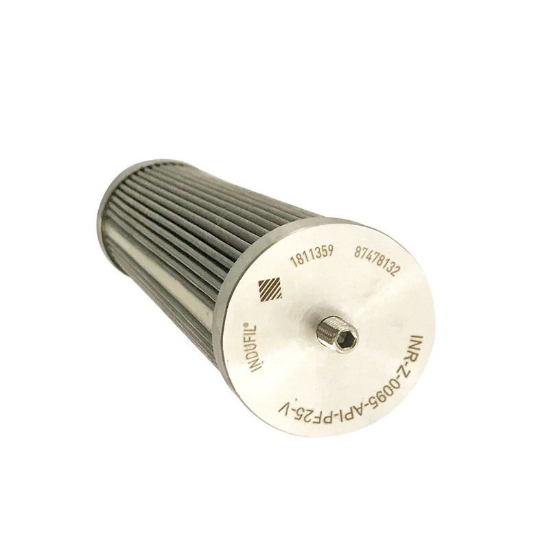 Material del acero de Filtro hidraulico Stainless del excavador del plegamiento del OEM