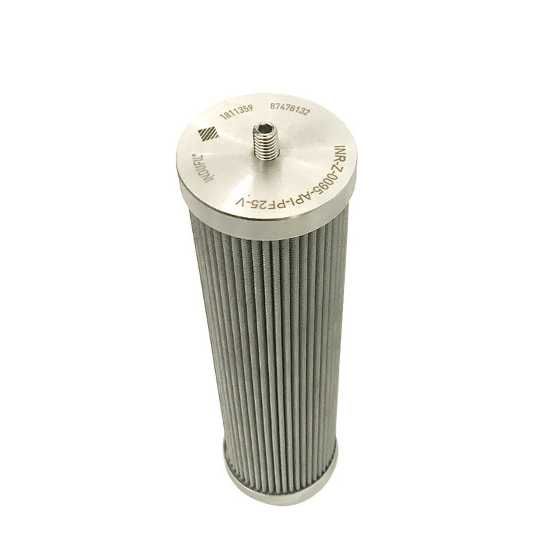 Material del acero de Filtro hidraulico Stainless del excavador del plegamiento del OEM