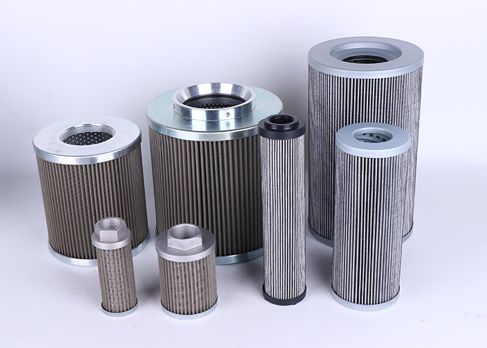 Excavador Filtro hidraulico, cartucho de 21 barras de filtro de aceite hidráulico 0.01μ