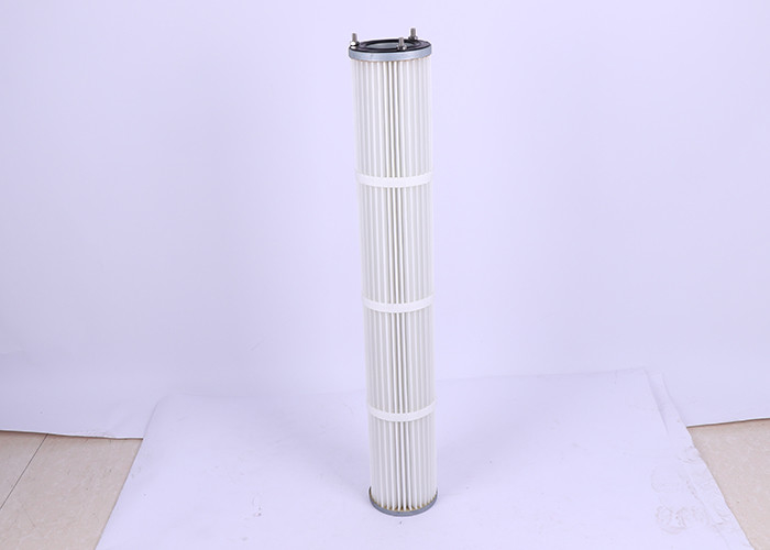 Filtros de aire plisados del camión, filtro de aire nano de la turbina de gas de la fibra para el retiro de polvo