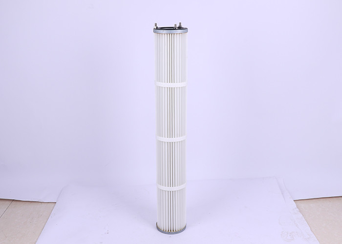 Material nano estático anti de la fibra del filtro industrial del polvo del poliéster de Spunbond