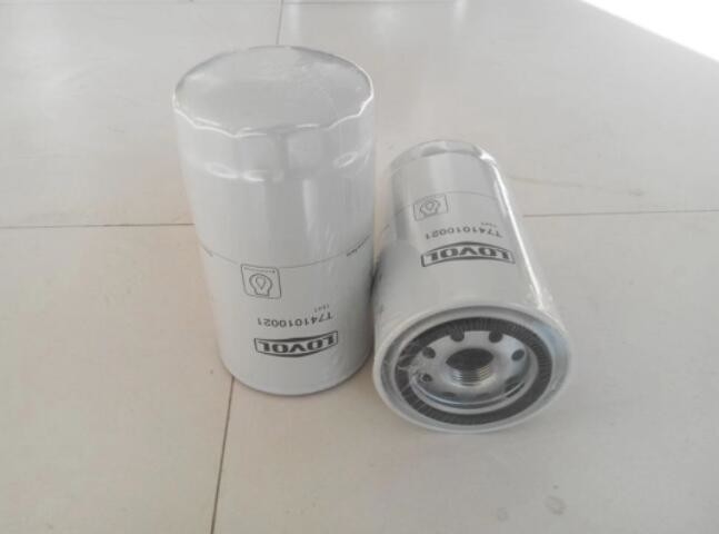 Lubricante del elemento filtrante de aceite de lubricante T741010021 T741010022 para la explotación minera de la energía