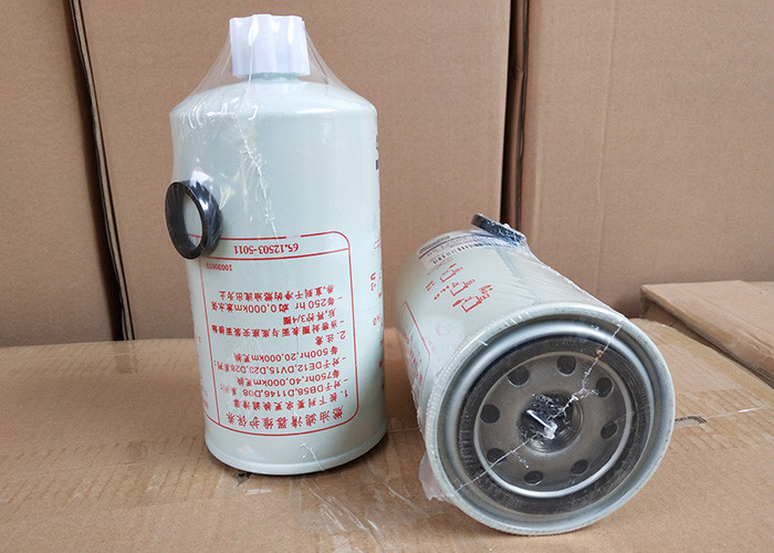 65.12503-5011 filtro de combustible industrial para la porosidad de las piezas 10um del generador de Daewoo