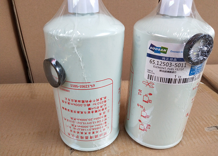65.12503-5011 filtro de combustible industrial para la porosidad de las piezas 10um del generador de Daewoo