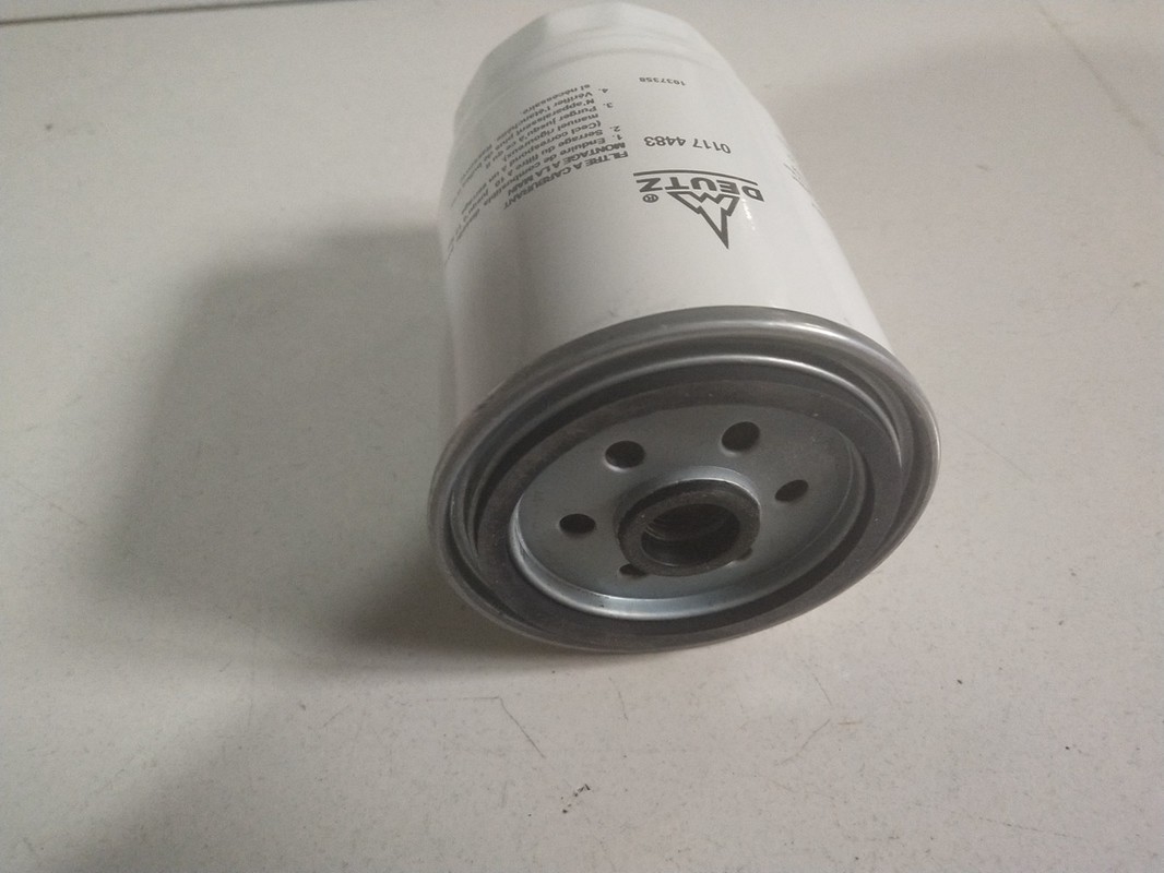 Filtro de combustible del camión de 01174483 Deutz, filtro diesel P550587 de Donaldson