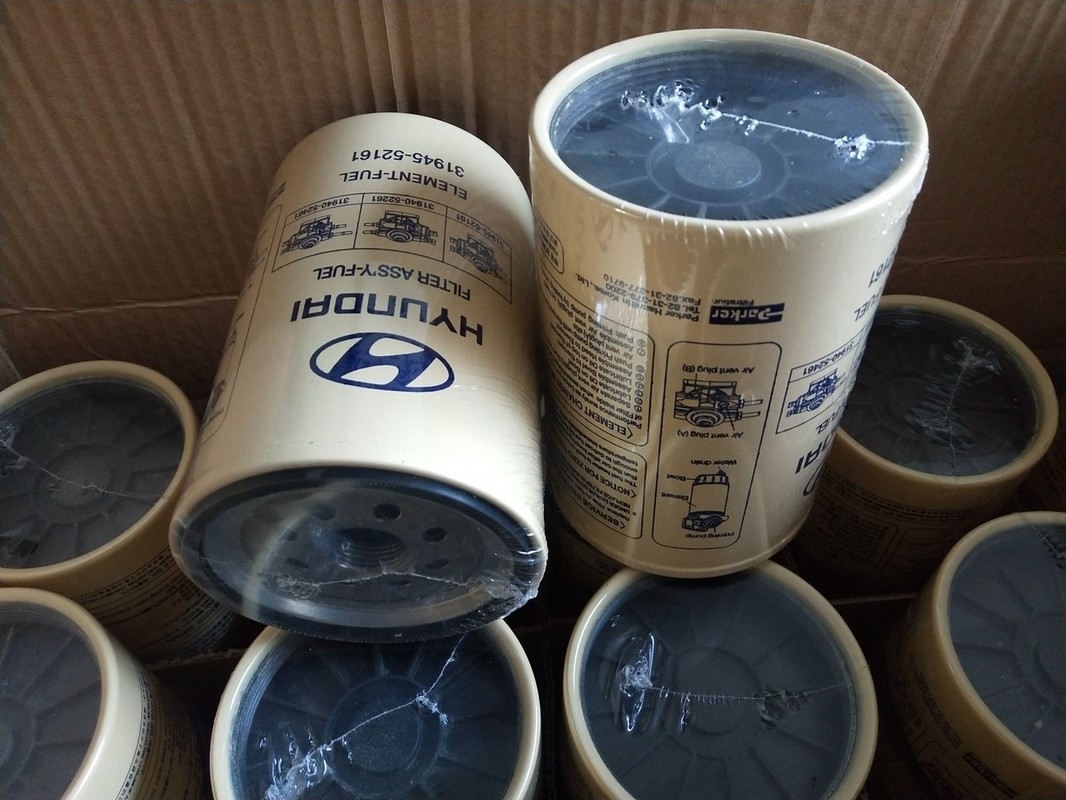 filtro de combustible del camión 10um, OEM diesel del elemento filtrante 31945-52161