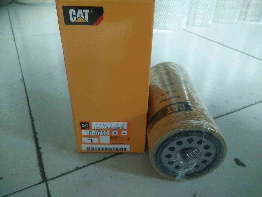 excavador Glass Fiber Material de 1R-0750 CAT Filtro de aceite For 336D 345D 349D
