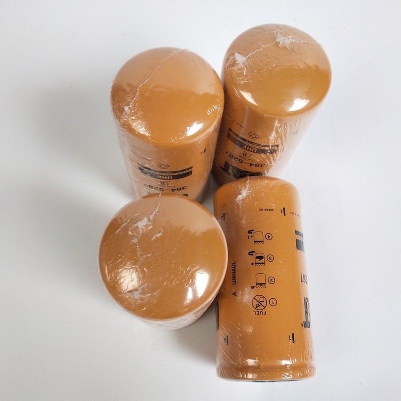 364-5287 ODM del OEM de Cat Filtro de combustible Diesel para la porosidad del excavador 10um