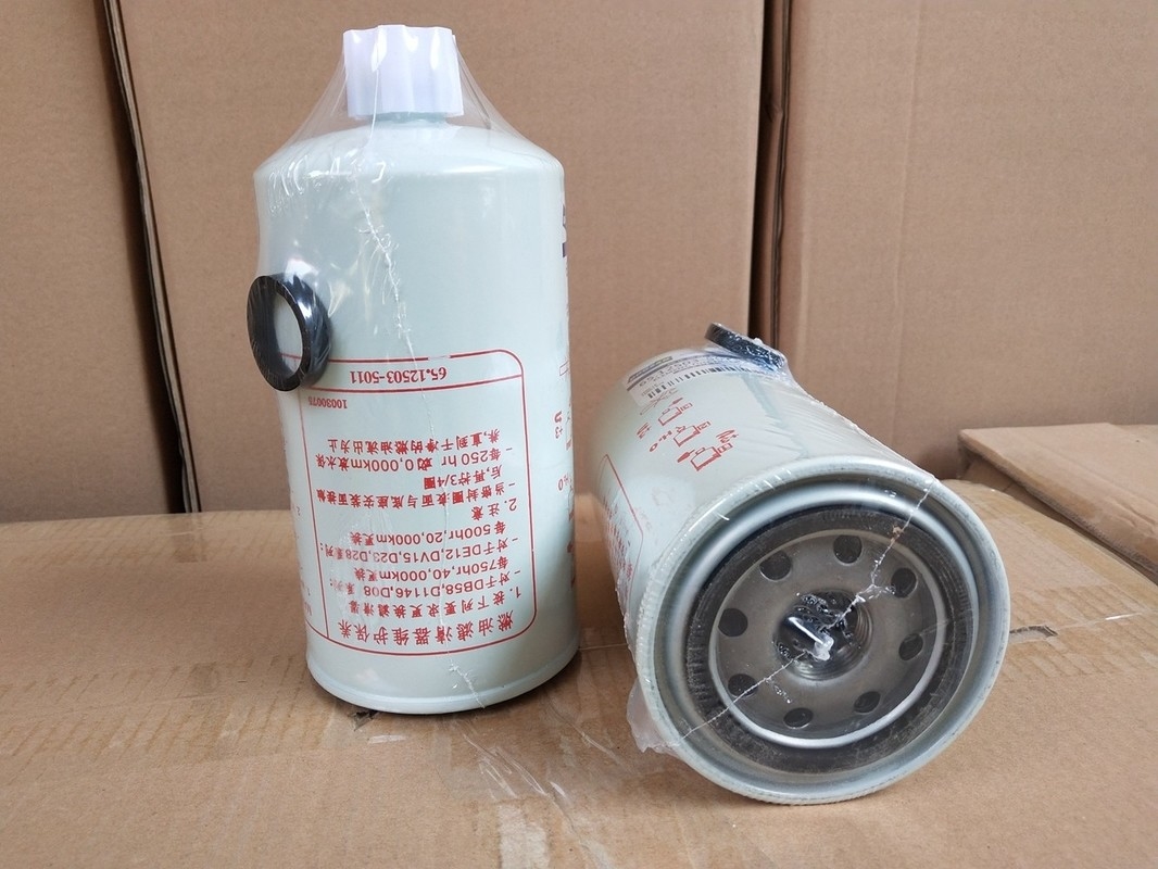 12503-5011 porosidad del filtro de combustible del camión 10um para el excavador de Doosan