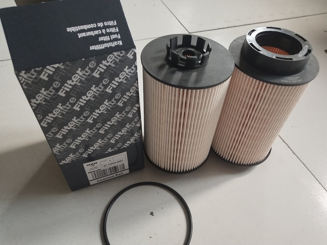 el camión diesel 1kg combustible el filtro 12503-0061 con el tamaño del 15×15×28cm