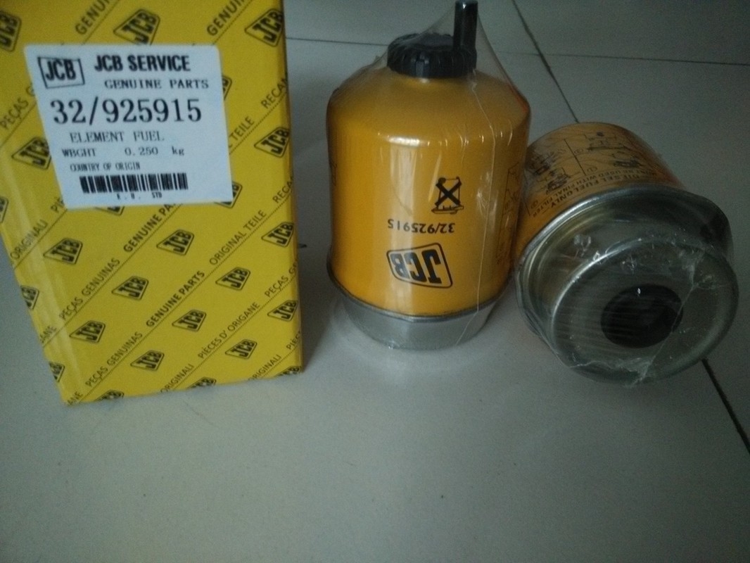 Reemplazo 32 925915 del filtro de combustible del JCB para el separador de agua diesel