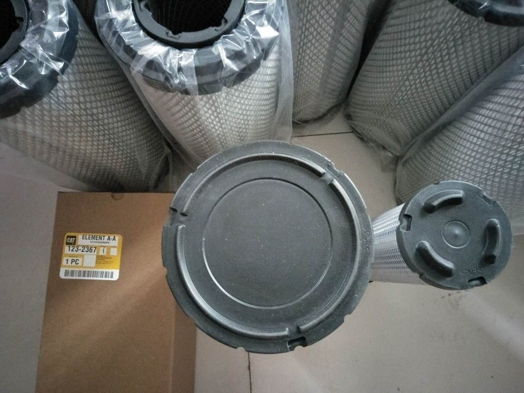 CAT Air Cleaner Filter Element 123-2367 para el certificado de la ISO del polvo del olor Remove