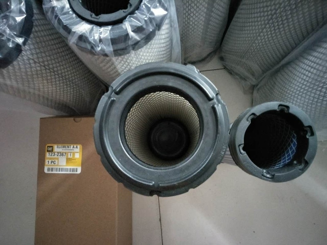 CAT Air Cleaner Filter Element 123-2367 para el certificado de la ISO del polvo del olor Remove