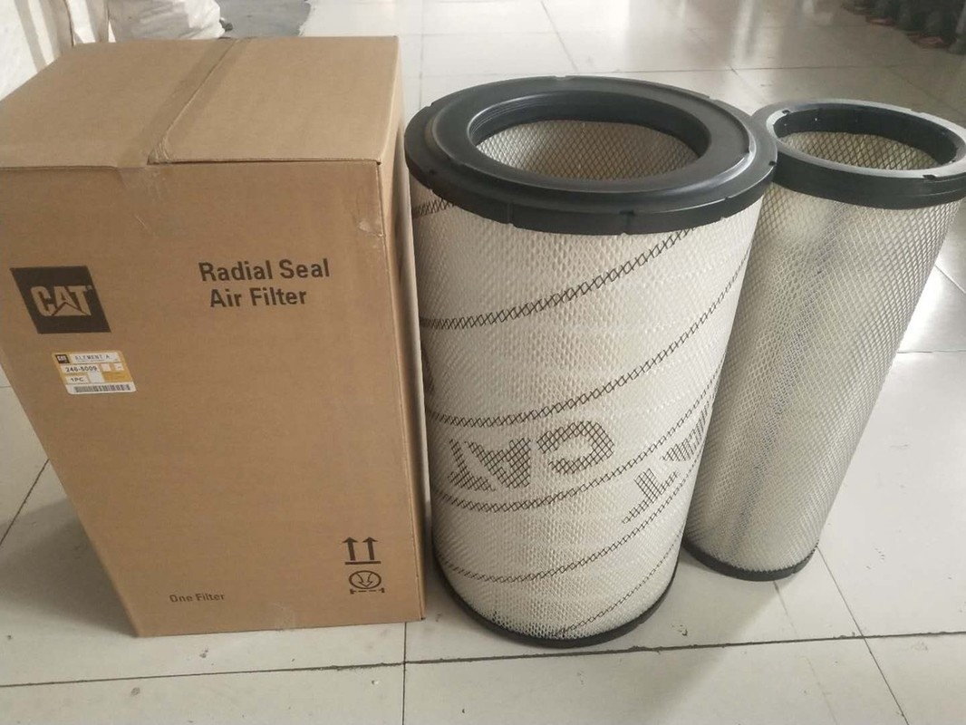 246 5010 246 5009 filtros de aire del camión para el certificado de CAT Generator ISO