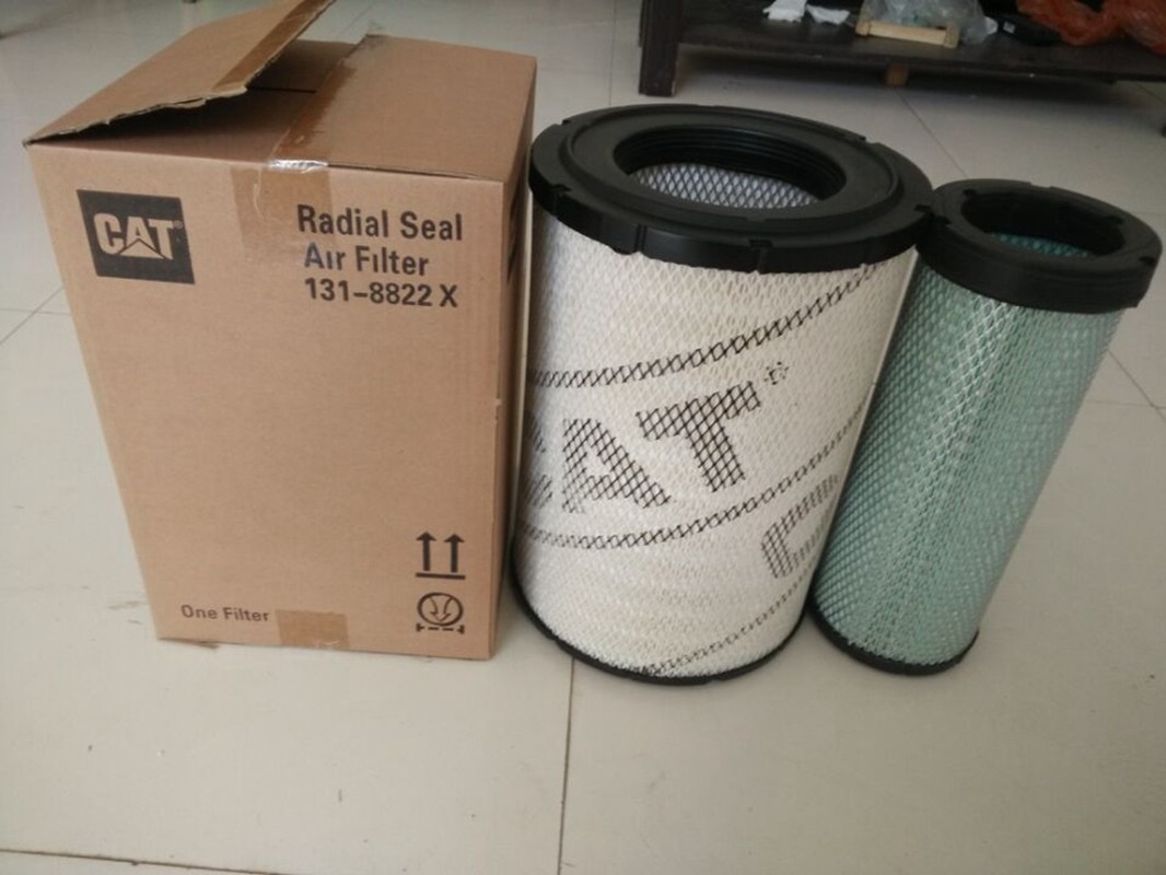 elemento filtrante del filtro de aire de 131-8822X 131-8821 para el excavador de 320D 320C