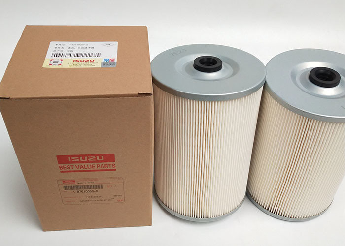 Isuzu Papel Elemento de filtro de aceite 1-87610059-0 para quita al OEM de las impurezas del aceite