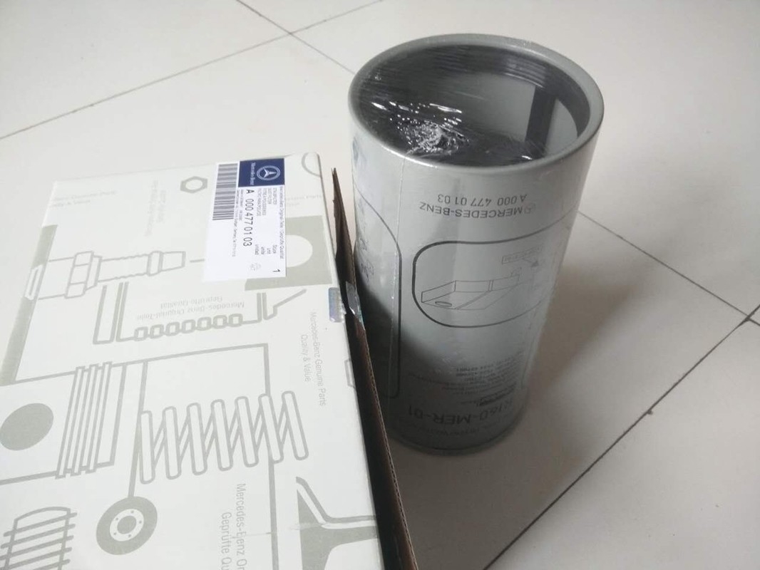 Elemento filtrante del separador de aceite R160-MER-01 A0004770103 para el camión de la bomba