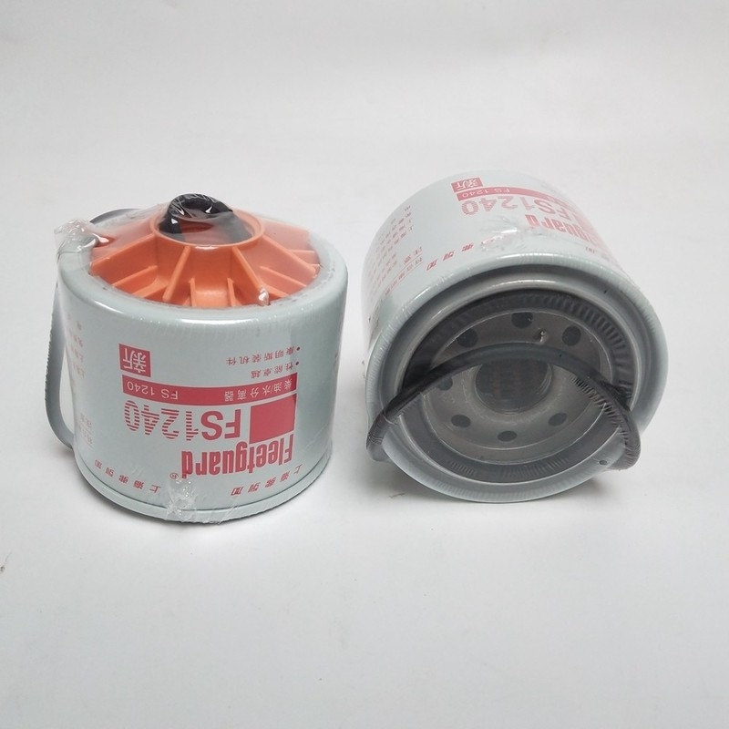 Material de la fibra de vidrio del filtro FS1240 3831871S del separador de agua del combustible diesel de Cummins